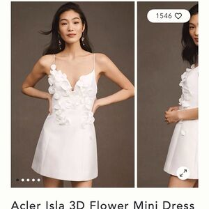 Acler Isla 3D Flower Mini Dress